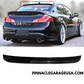 2007-2013 Infiniti G37, G25 Rear Window Roof Spoiler Wing