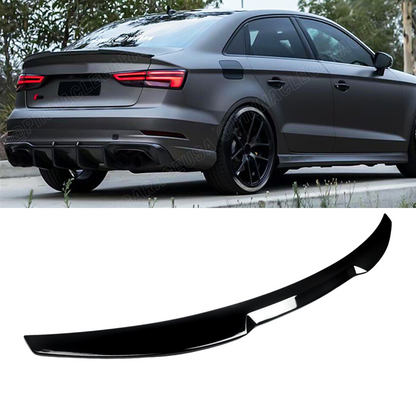 2014-2020 A3/ S3/ RS3 Sedan Rear V Style Trunk Spoiler