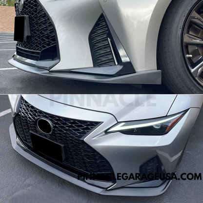 2021-2024 LEXUS IS300/ IS350 F-Sport Style Front Upper Grille with Black Trim