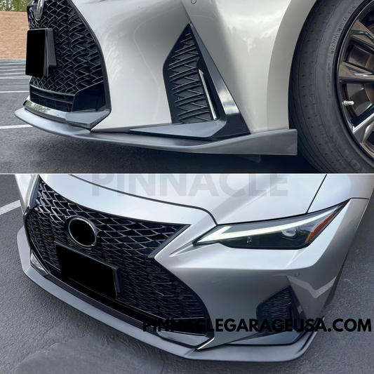 2021-2024 LEXUS IS300 IS350 F-Sport Style Front Upper Grille With Black Trim