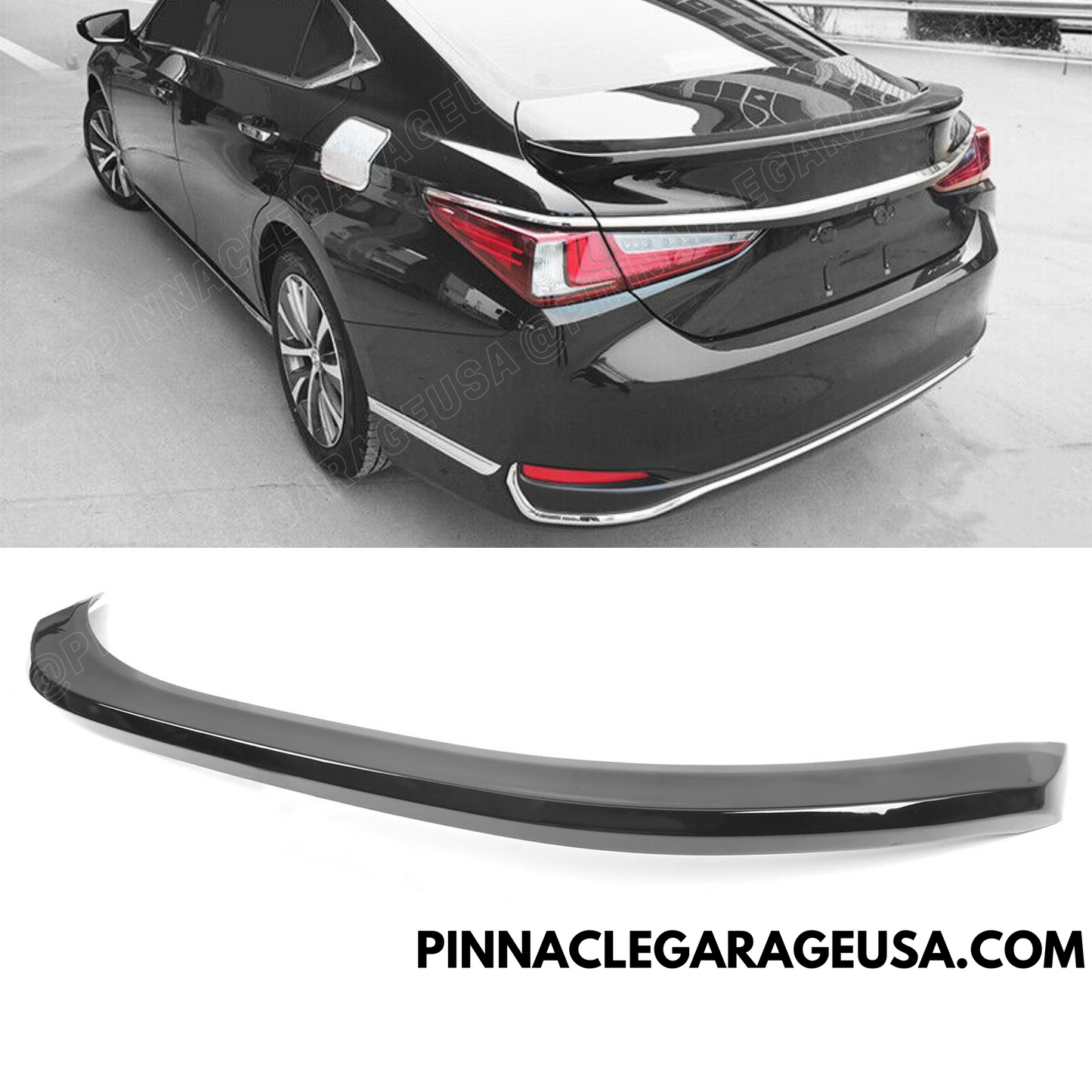 2018-2020 Lexus ES350, ES300h Rear Trunk Spoiler Wing