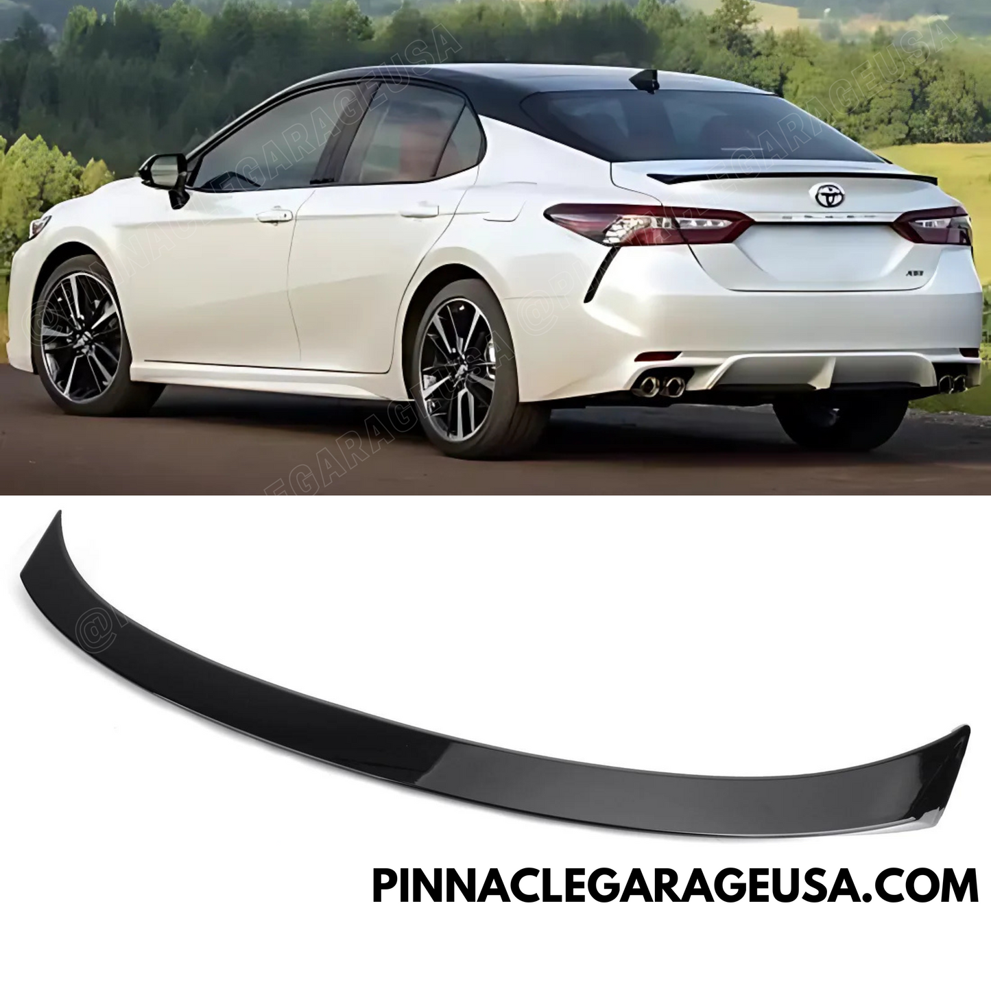 2018-2023 Toyota Camry LE, XLE, SE Rear Trunk Lip Spoiler Wing