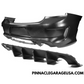 2015-2023 Dodge Charger To SRT Hellcat Style Rear Bumper Cover Conversion w/ Rear Diffuser