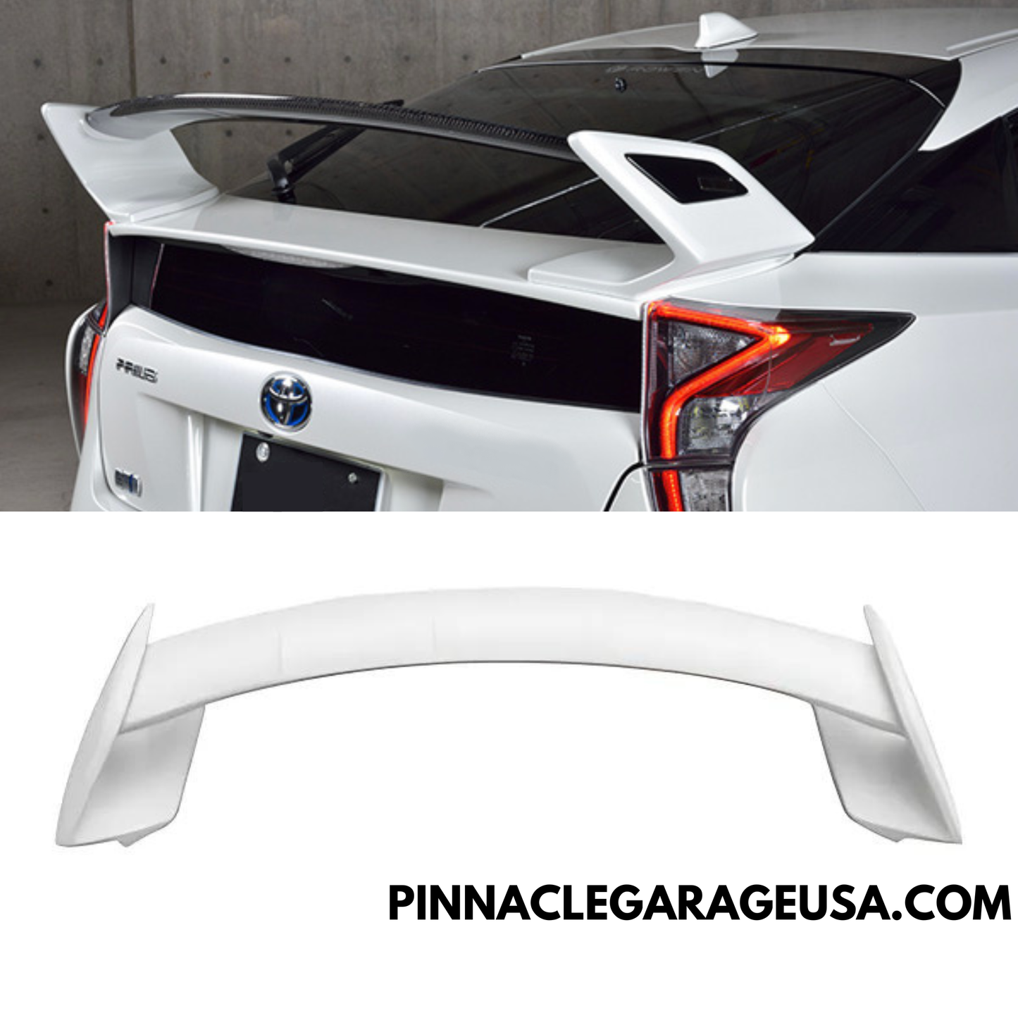 2003-2015 Toyota Prius Hatchback Rear Trunk JDM Rowen Style Spoiler Wing