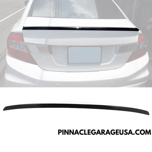 2012-2013 Honda Civic 9th Gen Sedan Rear Trunk Lip Spoiler