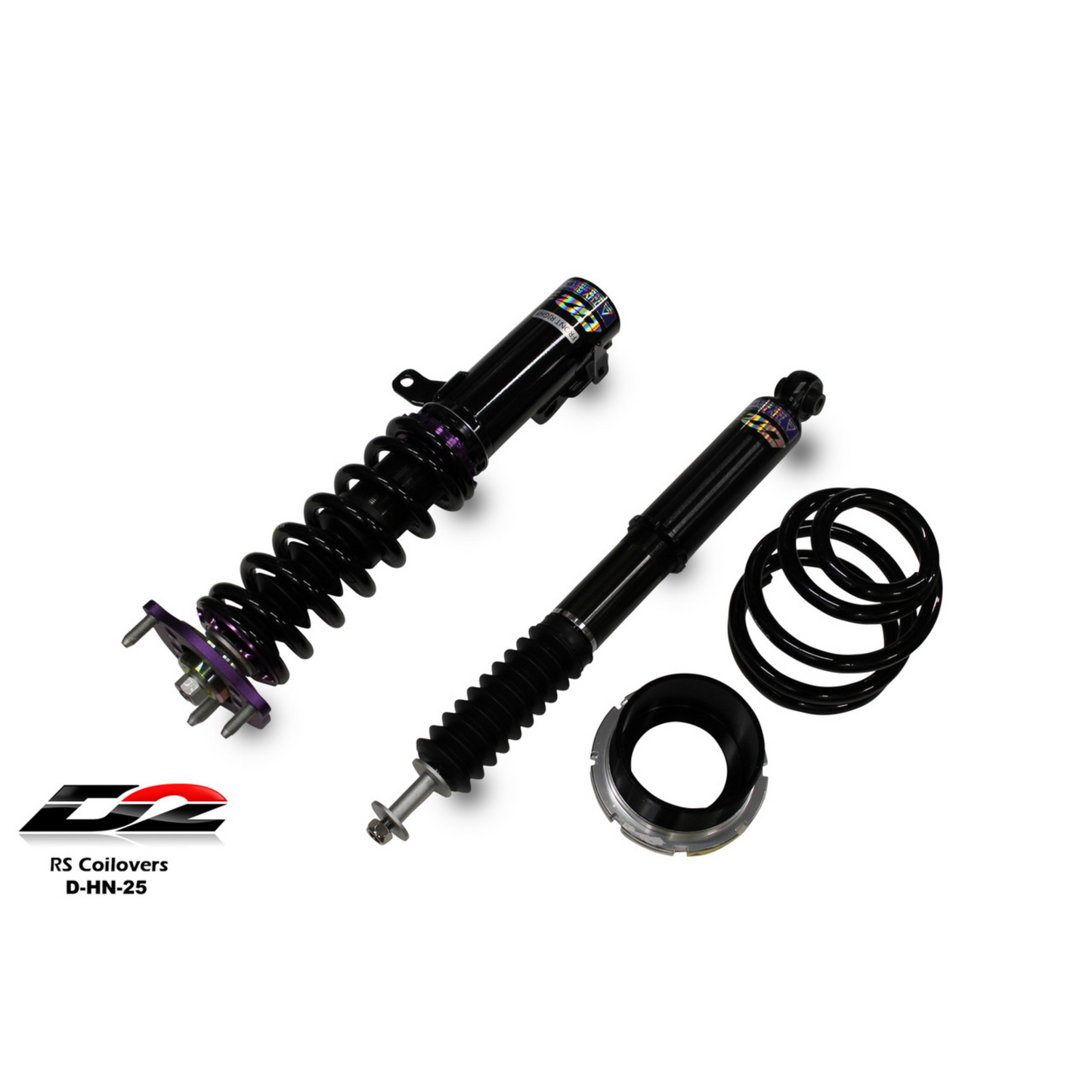 D2 Racing RS Coilovers for 2012-2015 Honda Civic (EXCL 14-15 SI) / 13-15 Acura ILX (D-HN-25)