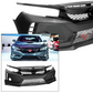 2016-2021 HONDA CIVIC 10th-Gen Type-R Style Front Bumper Conversion