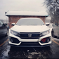 2016-2021 HONDA CIVIC 10th-Gen Type-R Style Front Bumper Conversion