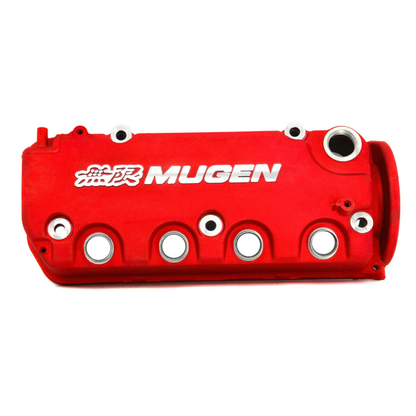 Mugen Style Rocker Engine Valve Cover Red For Honda Civic D15 D16 D16y VTEC SOHC