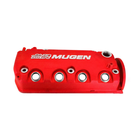 Mugen Style Rocker Engine Valve Cover Red For Honda Civic D15 D16 D16y VTEC SOHC