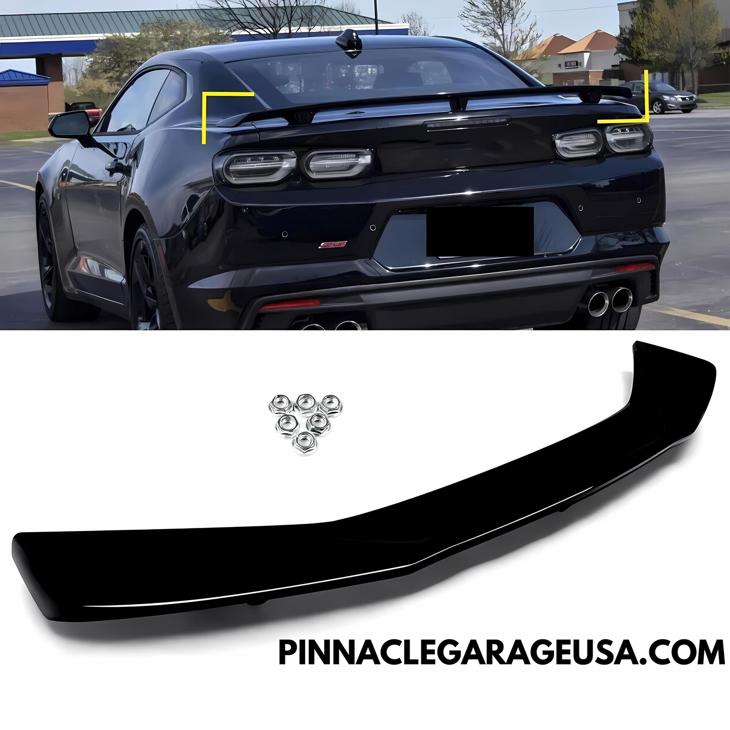 2016-2024 Chevrolet Camaro A Style Rear Spoiler Wing