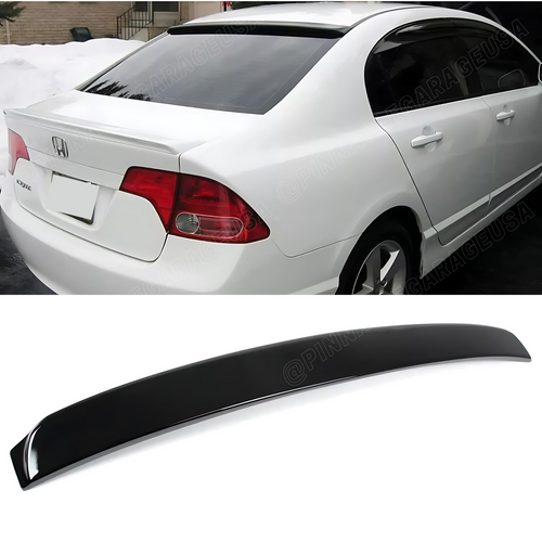 2006-2015 Honda Civic 8th 9th Gen Sedan Rear Window Roof Spoiler