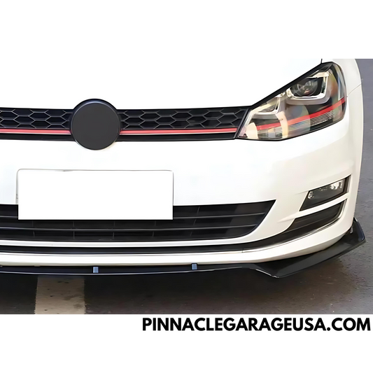 2015-2020 Volkswagen Golf 7.5 R/R-line/GTI Injection Molding Style Front Bumper Splitter Lip