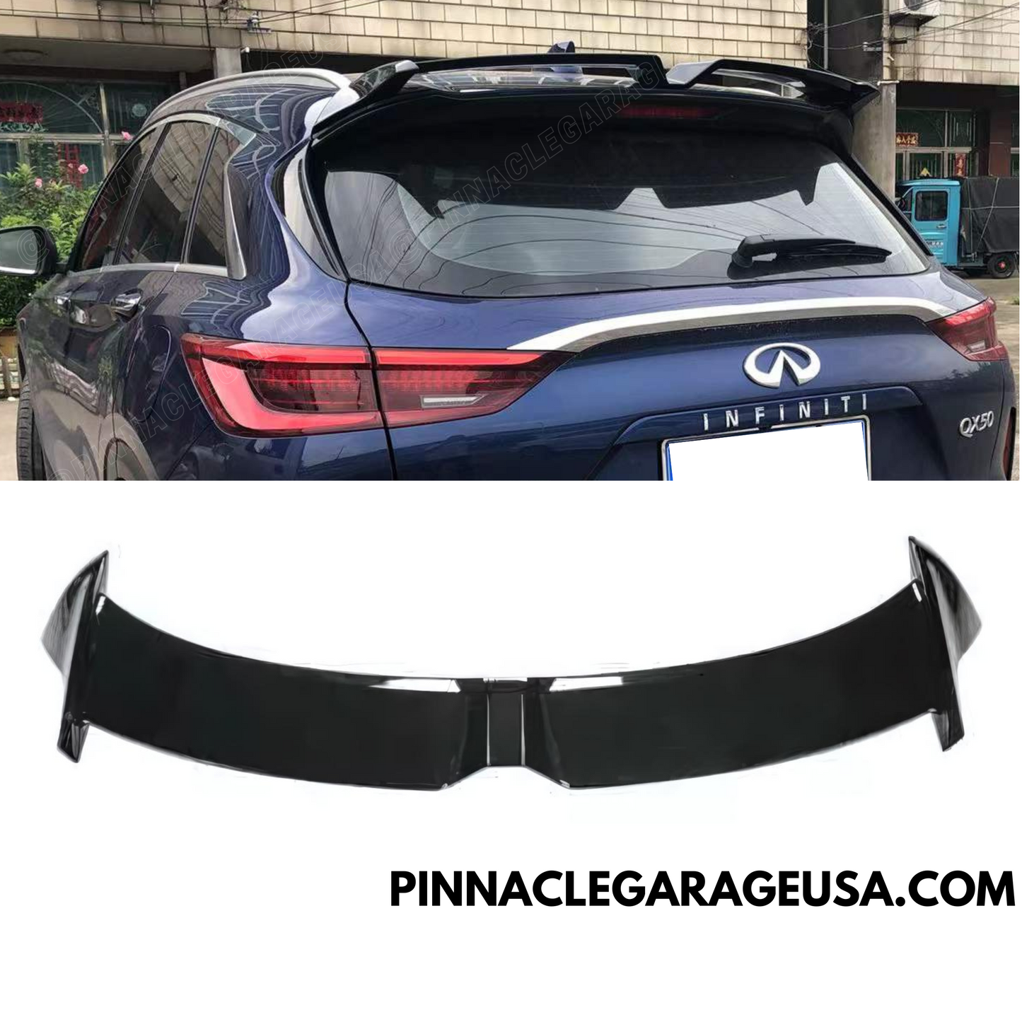 2018-2020 Infiniti QX50 Rear Window Roof Spoiler Wing