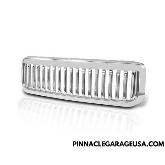 1999-2004 Ford F250-F550 Super Duty Chrome Vertical Front Bumper Grill