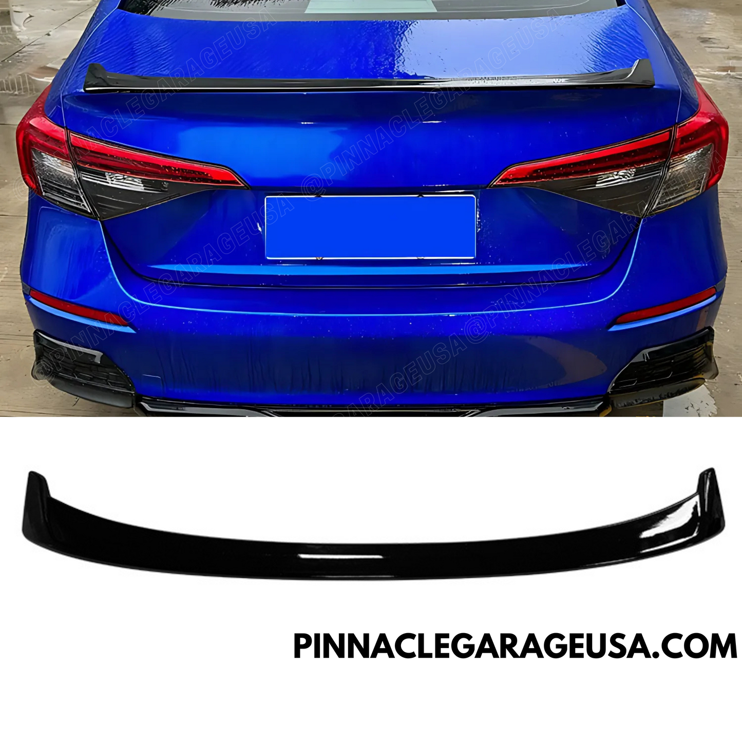 2022-2024 Honda Civic Sedan Rear Trunk Lip Spoiler