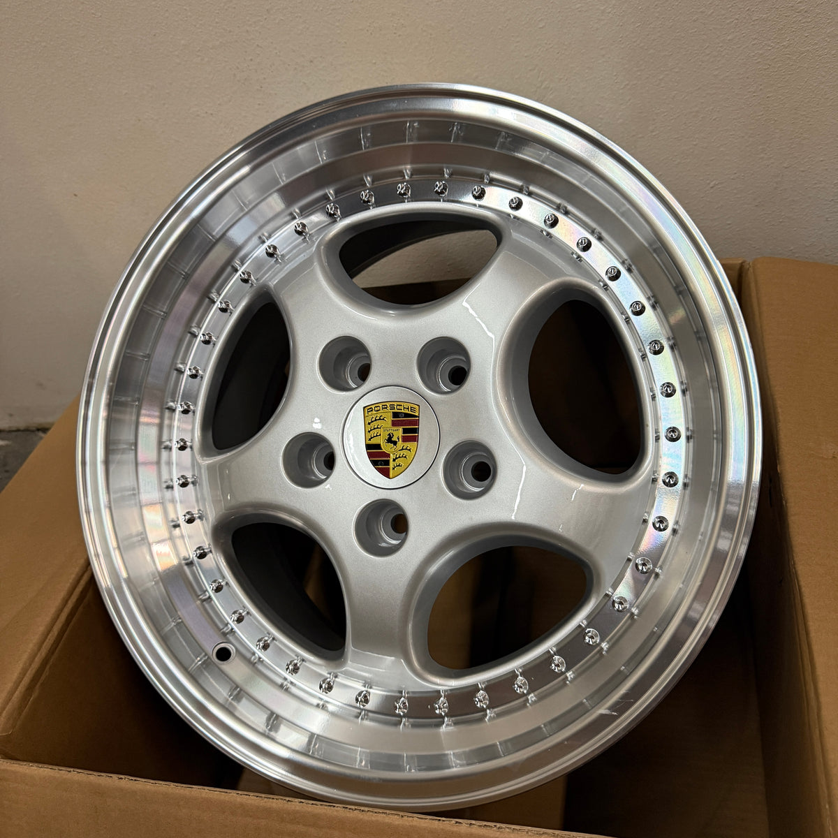 PS01 | Speedline Style Wheels | Silver Machined Lip