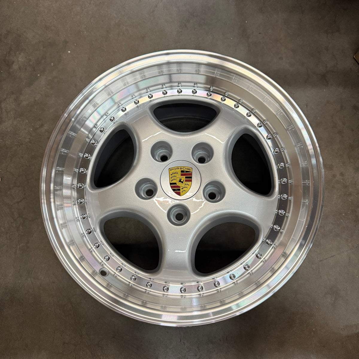 PS01 | Speedline Style Wheels | Silver Machined Lip