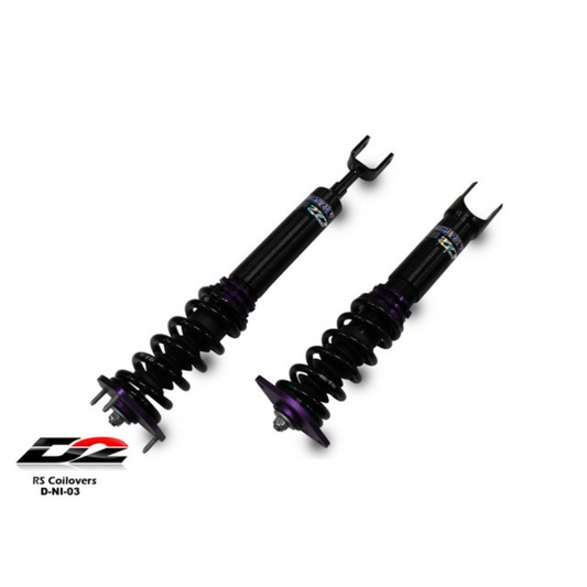 D2 Racing RS Coilovers for 2003-2007 Nissan 350Z/ 03-07 Infiniti G35 Coupe & Sedan (RWD) - (D-NI-03)