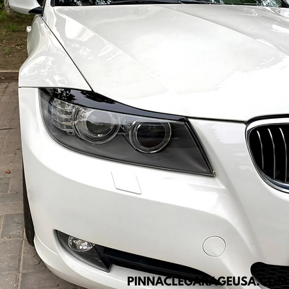 2006-2012 BMW 3 Series Sedan E90 Front Headlight Eyebrow Trim