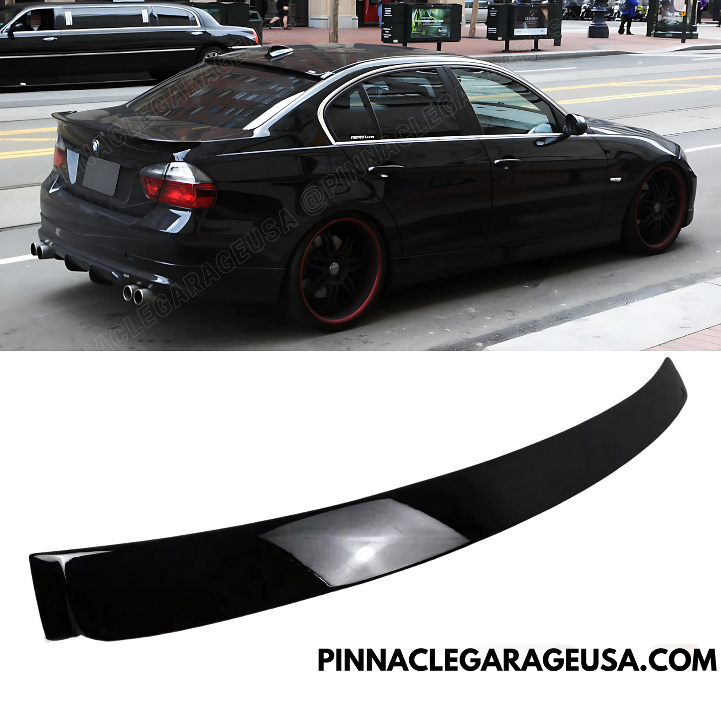 2006-2012 BMW 3 Series E90 Rear Window Roof Spoiler Wing