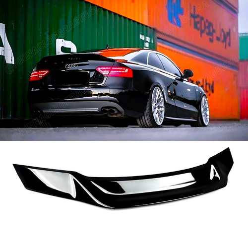 2007-2013 AUDI A5 (8T) Coupe R Style Rear Trunk Spoiler