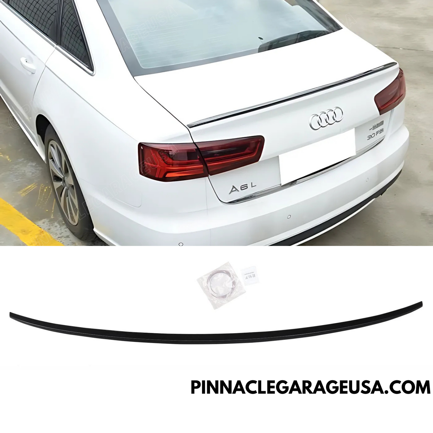 2012-2017 AUDI A6 (C7) Rear S3 Style Trunk Lip Spoiler Wing