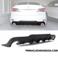 2006-2013 Lexus IS250 IS350 Matte Black Rear Bumper Diffuser Lip