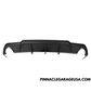 2006-2013 Lexus IS250 IS350 Matte Black Rear Bumper Diffuser Lip