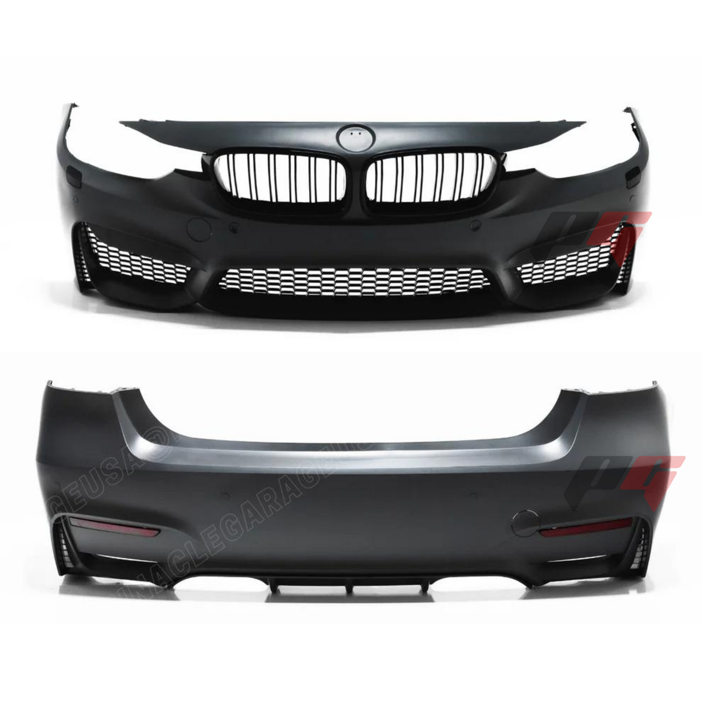 2012-2018 BMW 3 Series Full F80 M3 Style Body Kit Conversion w/ Side Skirts