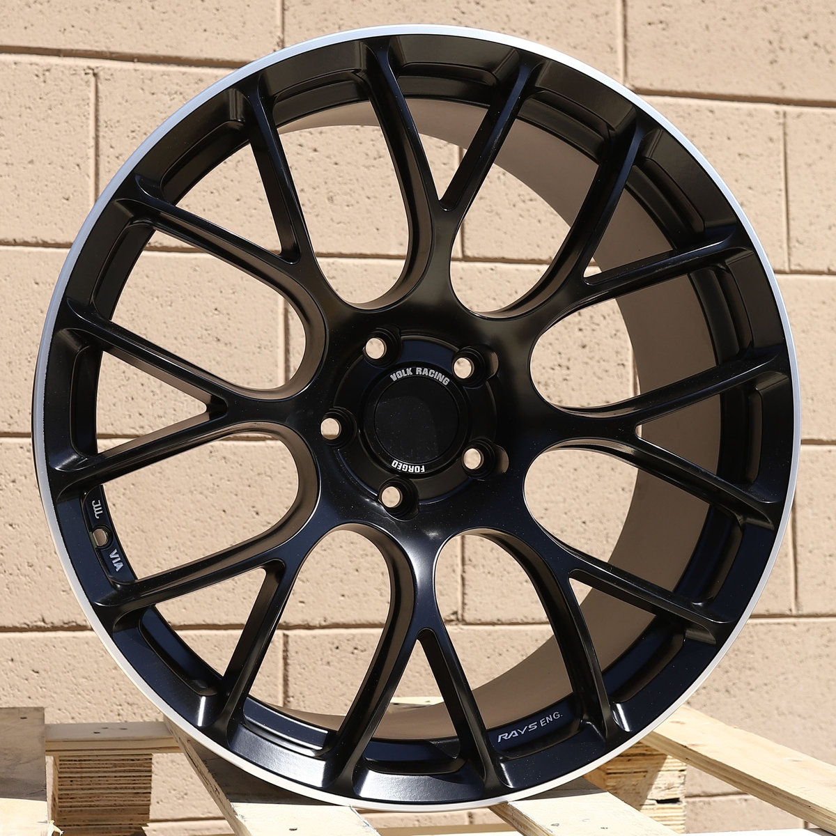 RA-3 | Volk Rays G16 Style Wheels | Satin Black Machined Lip