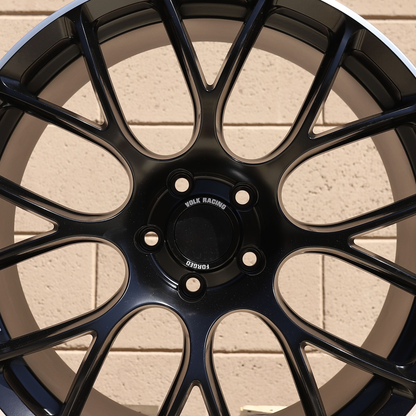 RA-3 | Volk Rays G16 Style Wheels | Satin Black Machined Lip
