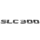 "SLC300" Chrome Raised Letter Emblem For Rear Trunk Lid Fits Mercedes SLC