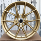 20" Satin Gold 763M Style Wheels (5x112) Fits BMW G20 G30 M3 M4 X3 X5 3 4 5 Series