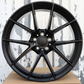 18" Satin Black 763M Style Wheels (5x120) Fits BMW E90 F30 E60 F10 3 5 7 Series X5 X6