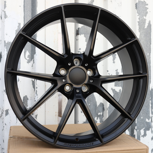 20" Satin Black 763M Style Wheels (5x112) Fits BMW G20 G30 M3 M4 X3 X5 3 4 5 Series
