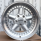 17" Silver Machine Lip AC Schnitzer Type 1 Wheels (5x120) Fits BMW E30 E36 E39 E38 E53