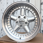 17" Silver Machine Lip AC Schnitzer Type 1 Wheels (5x120) Fits BMW E30 E36 E39 E38 E53