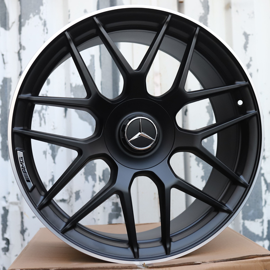20" Matte Black Mercedes Benz AMG Style Wheels Fits W213 W212 W205 W222
