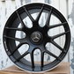 20" Satin Black Mercedes E63 AMG Style Wheels (5x112) Fits E-Class C-Class CLS GLC AMG