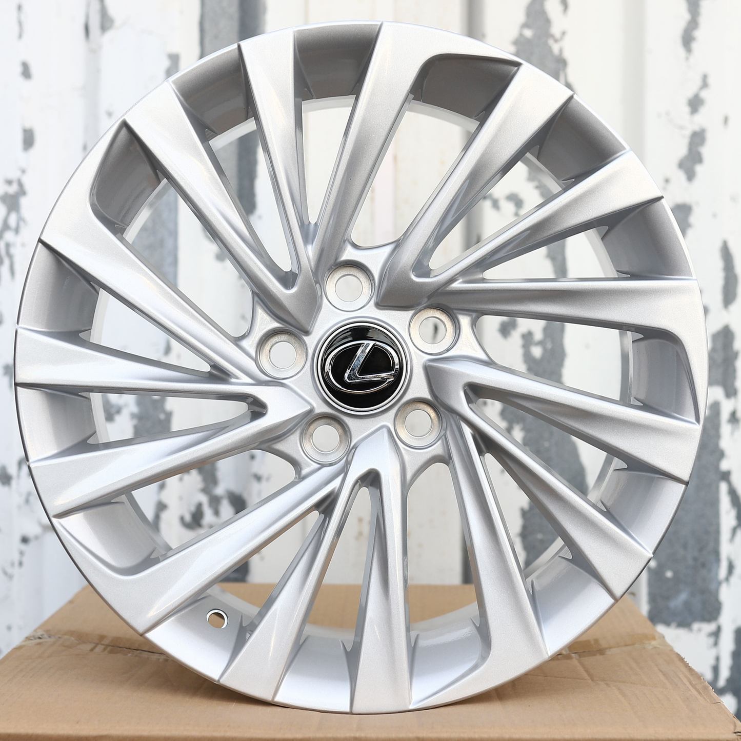 17" Silver Lexus ES350 Style Wheels (5x114.3) Fits ES GS IS LS SC RX