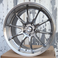 19" ZR10 WORK Style Wheels (5x112) Fits Mercedes C-Class E-Class CLA CLS Audi A4 A5 S4 S5 VW GTI Golf R
