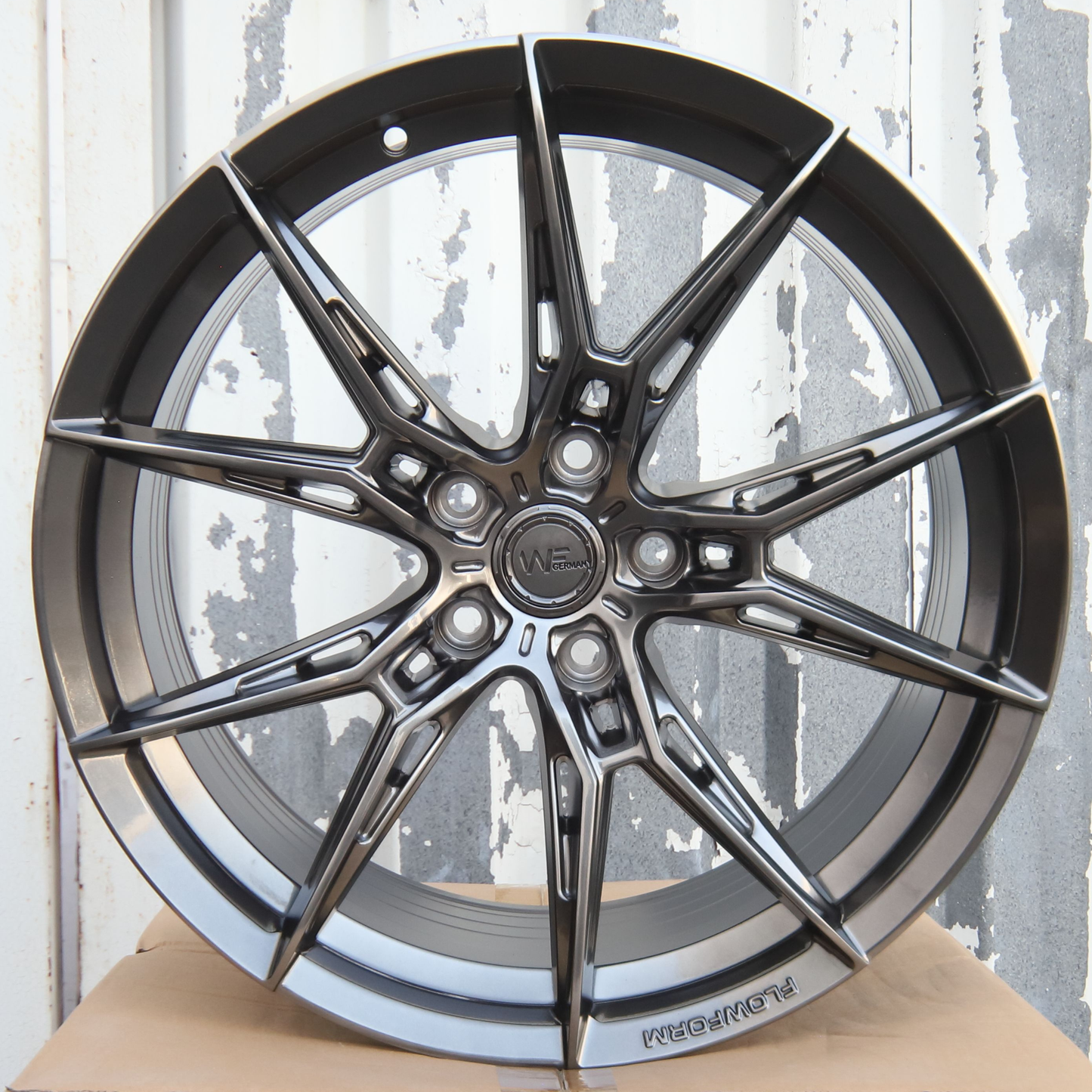 19" WF R.2-FG Style Wheels (5x114.3) Fits Nissan 370Z Infiniti G37 Q50 Lexus IS350 WRX STI