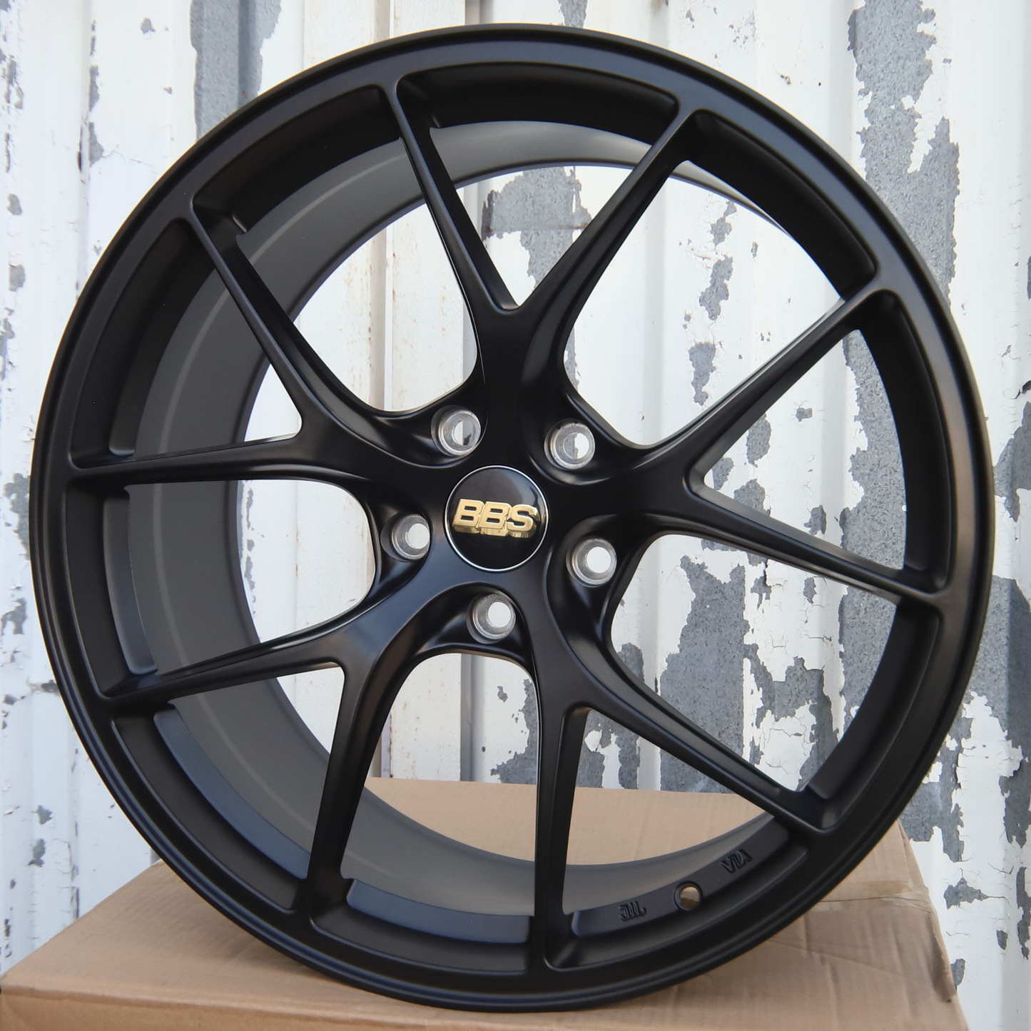 19" Satin Black RI-A BBS Wheels (5x120) Fits BMW 3 Series 5 Series M3 M4 Camaro