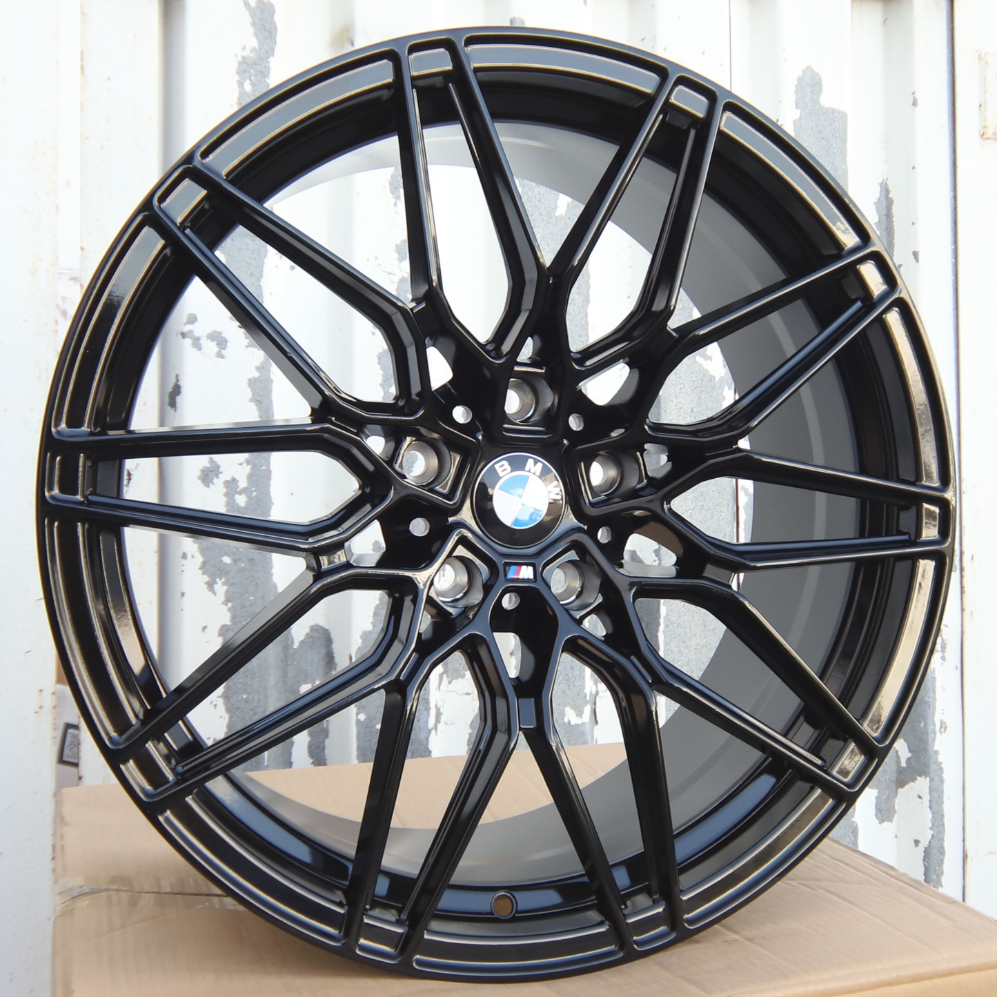 18" Gloss Black 1000M Style Wheels (5x120) Fits BMW