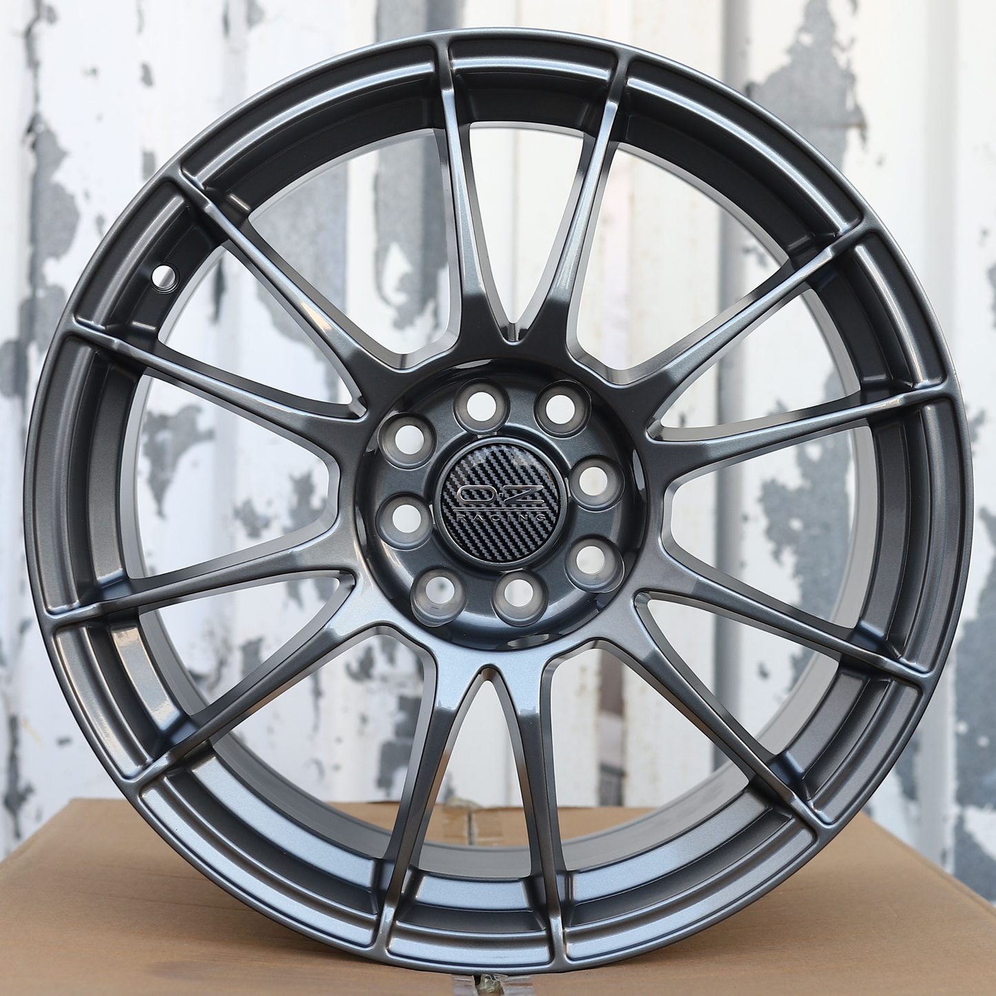 17" Gunmetal Ultraleggera Style Wheels (4x100/4x114.3) Fits Civic Integra Miata 240SX Corolla