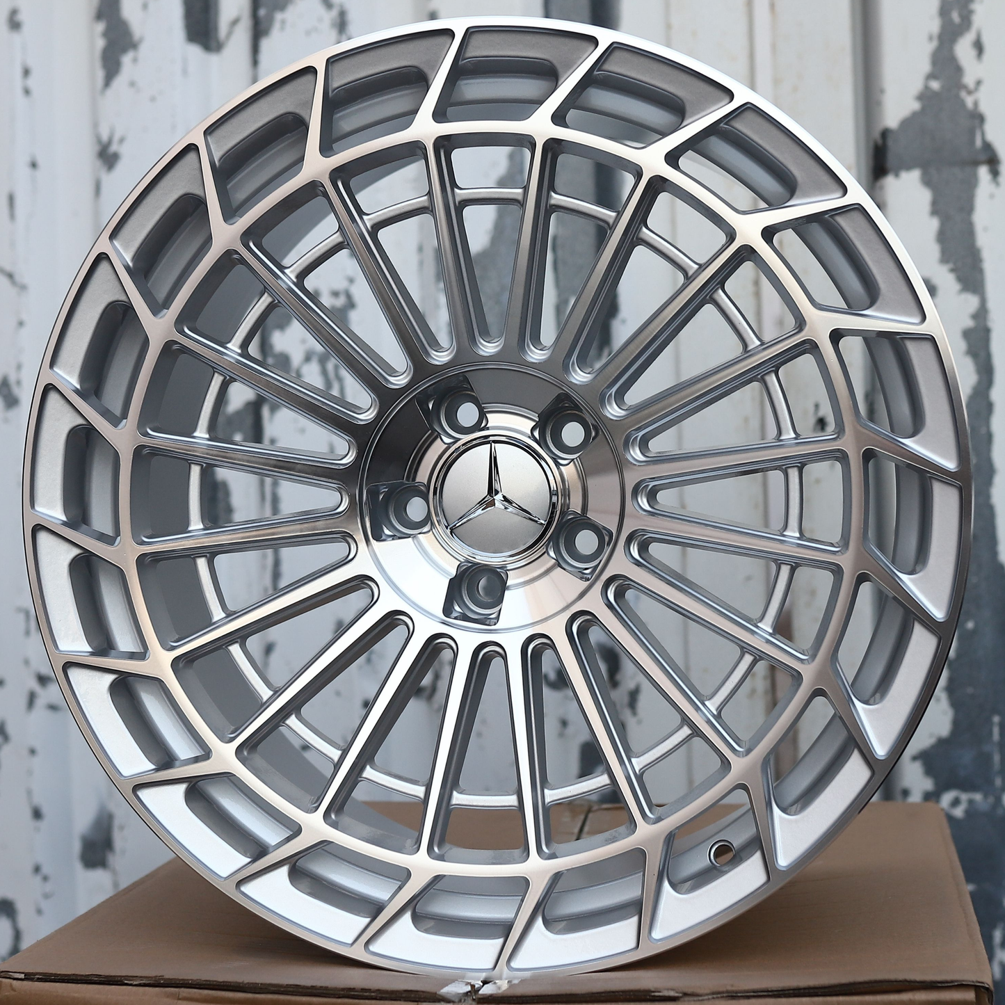 20" Silver Mercedes S Class Style Wheels (5x112) Fits S550 S560 S580 S500 S63 AMG