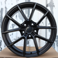 18" Satin Black Wheels (5x114.3) Fits Acura Honda Toyota Nissan Infiniti Mazda Hyundai Kia Subaru Ford