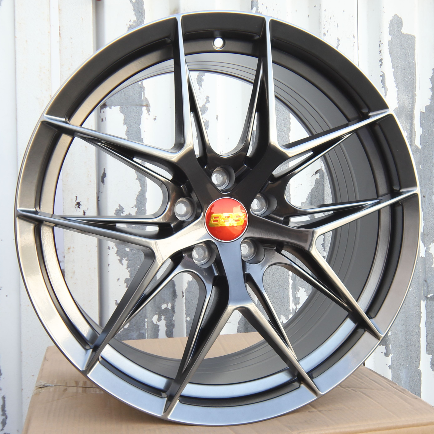 19" Hyper Black Wheels (5x112) Fits Mercedes Benz C300 E350 E400 CLS550 S550