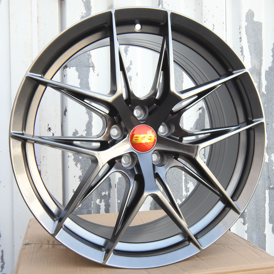 19" Hyper Black Wheels (5x112) Fits Mercedes Benz C300 E350 E400 CLS550 S550